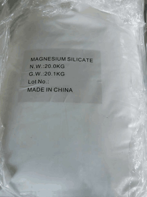 Paket kundengebundener Nahrungsmittelgrad-Ölfilter-Pulver-Magnesiumsilicat-Adsorbent im industriellen Braten