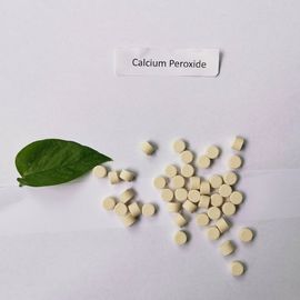 Proben-gelbliches Tablet des Lebensmittel-Zusatzstoff-Kalziumhyperoxyd-Saatgutbeizmittel-60%