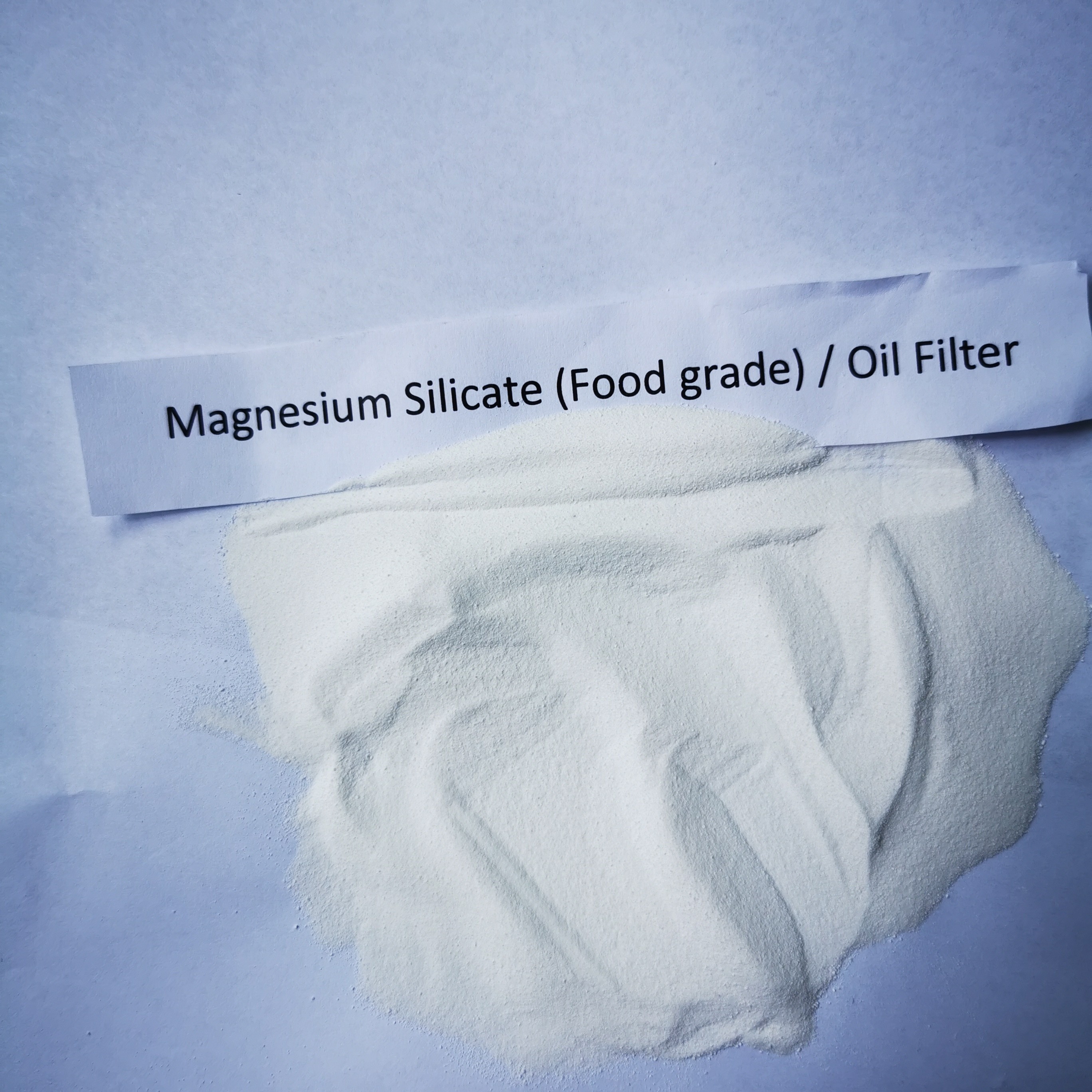 Ölfilter Pulver Magnesiumsilikat Öl sparen