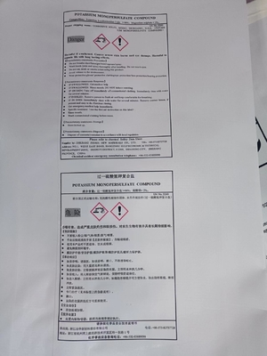 Kaliumperoxymonosulfat-Verbindung, wasserlöslich, für effektive Wasseraufbereitung